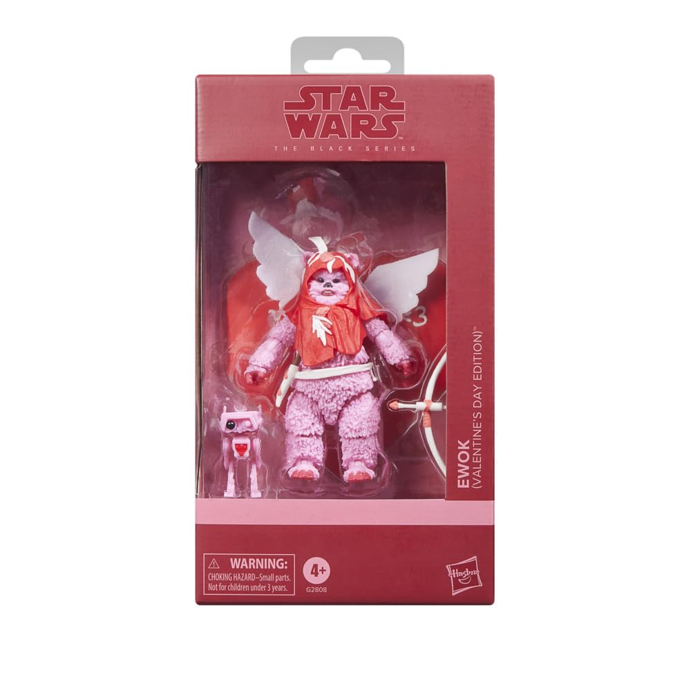 スター・ウォーズ イウォーク（バレンタインデー・エディション） Amazon.com: STAR WARS The Black Series Ewok (Valentine's Day