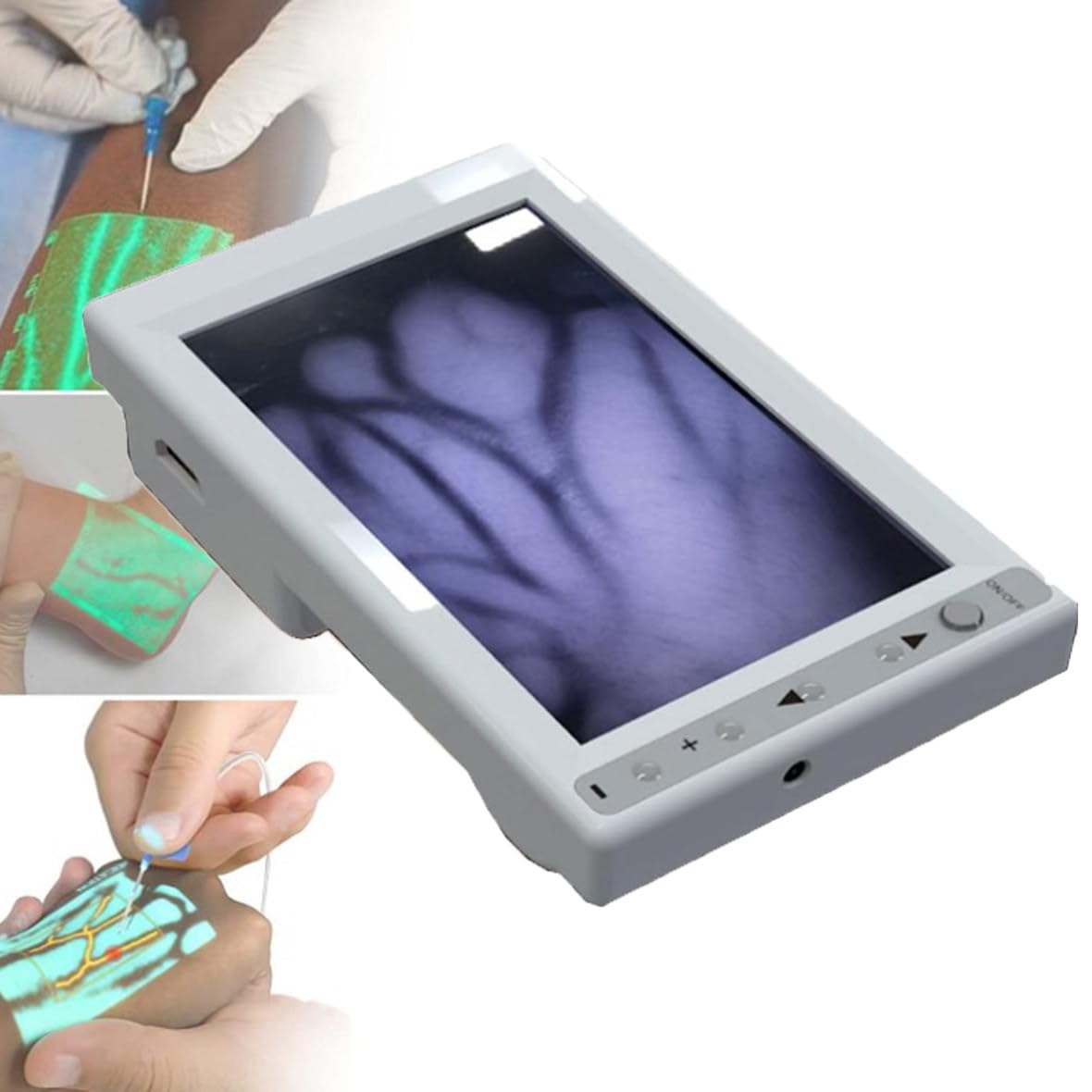 Buscador de Venas LED Profesional, Visor de Venas portátil, transiluminador de lámpara de localización de Venas, Vista de Venas más Clara, buscador de Venas infrarrojas
