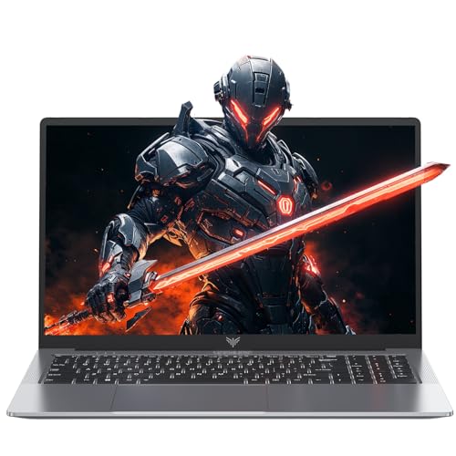 Image of KAIGERR Laptop with Intel 12-Core i5 12600H Processor (Up to 4.5GHZ), Intel Iris Xe Graphics,16GB RAM 512GB SSD,WiFi 6, Webcam,15.6 inch IPS Display