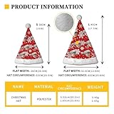 Zoom IMG-2 zyhjj cappelli babbo natale personalizzato