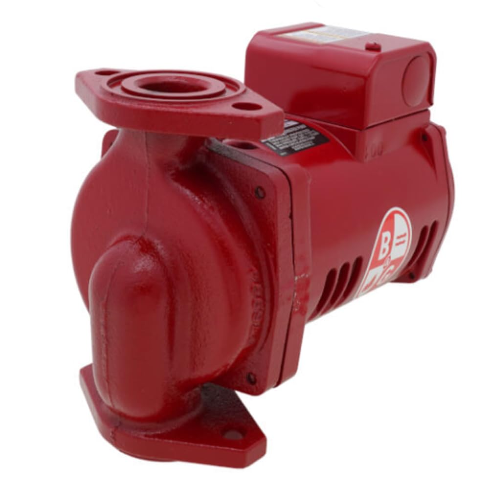 Bell & Gossett PL-36 Series Pl Maintenance-Free Circulator, Flange Connection, 1/6 hp, 115V, Cast Iron