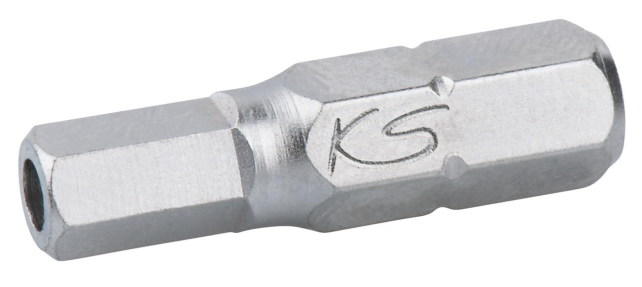 KS TOOLS 911.3588 1/4" Bit hex tamperproof, 25mm, 1/4
