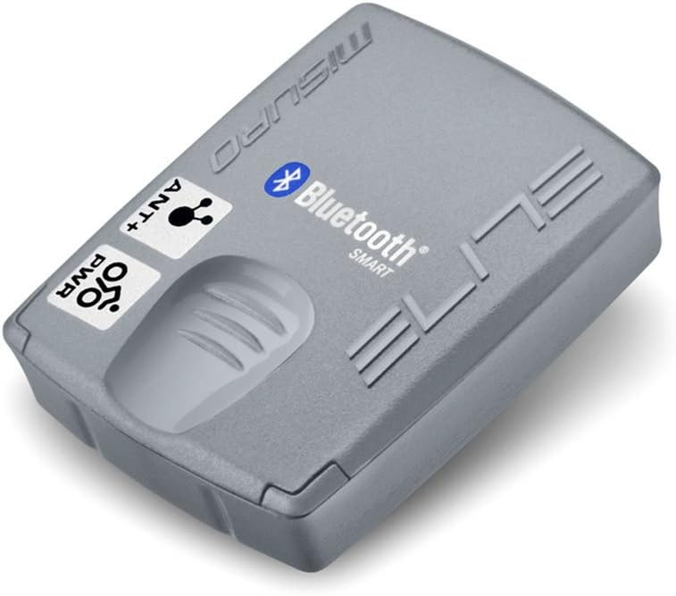 Elite Misuro Blue+ Speed/Cadence/Power Sensor, Grey, 5.91 3.15 x 3.15