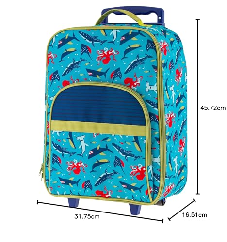 Image of Stephen Joseph Kids' Luggage, Shark, One Size, Luggage