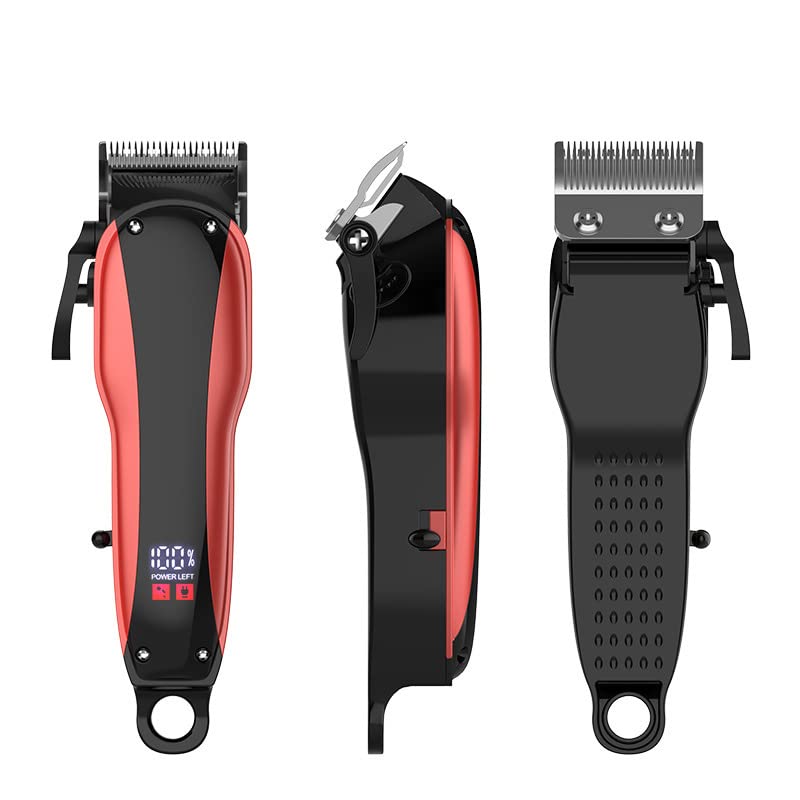 Hair Clippers for Men Oil Head Electric Hair Clipper Digital Display Rechargeable Hair Timmer Professional Shaving Machine Trimmer