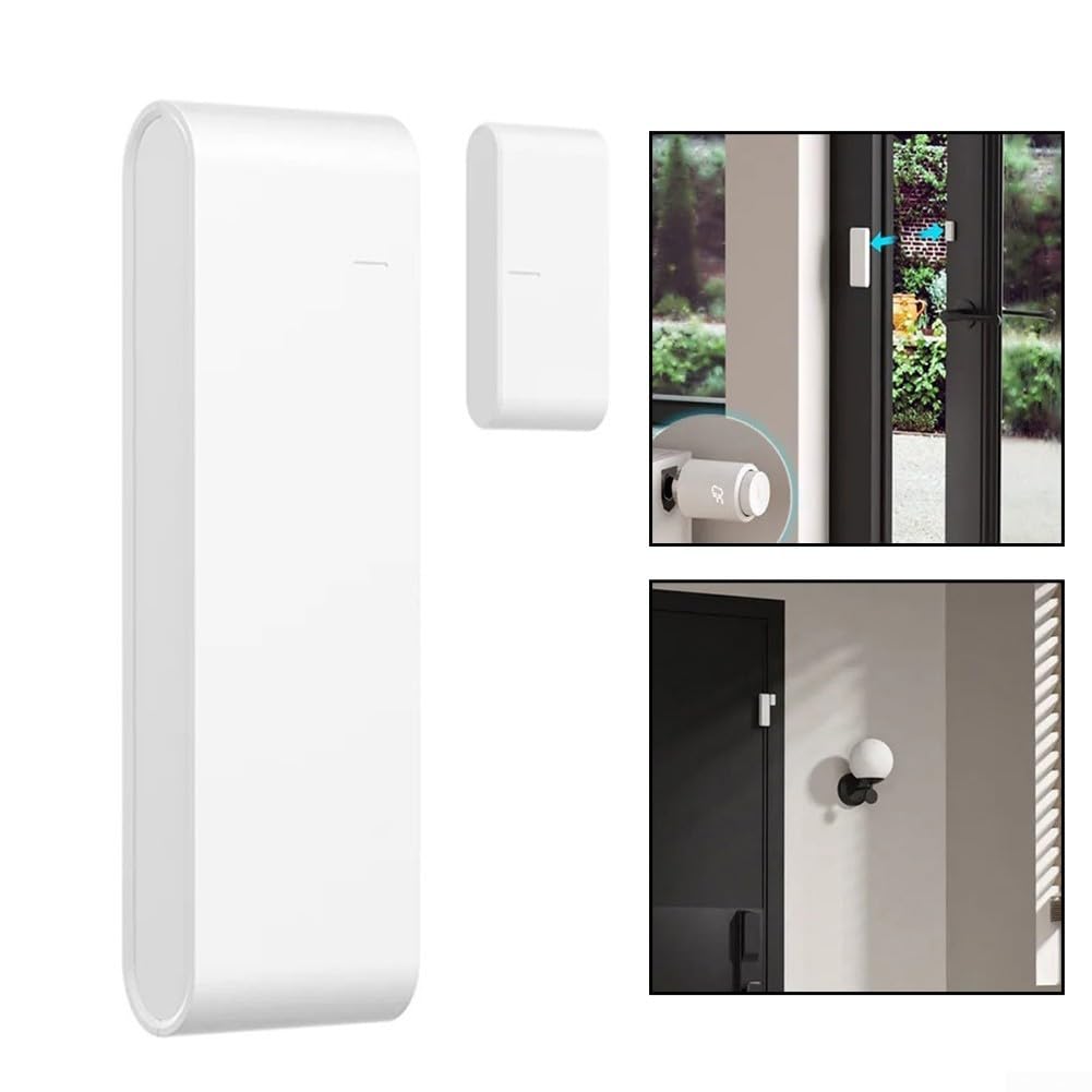 Tür- und Fenstersensor für SNZB-04PR2, für ZIGBEE Kontaktmelder mit Manipulationsschutz, Smart Home Sicherheit für Alexa und Google A-ssistant, Weiß