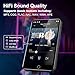 80GB MP3 Player with Bluetooth and WiFi, ZAQE 4