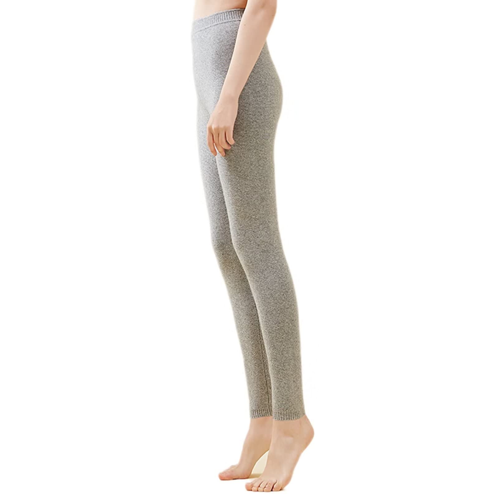 Pantalones térmicos de Mujer, Pantalones para el Invierno 97,2% Cachemira