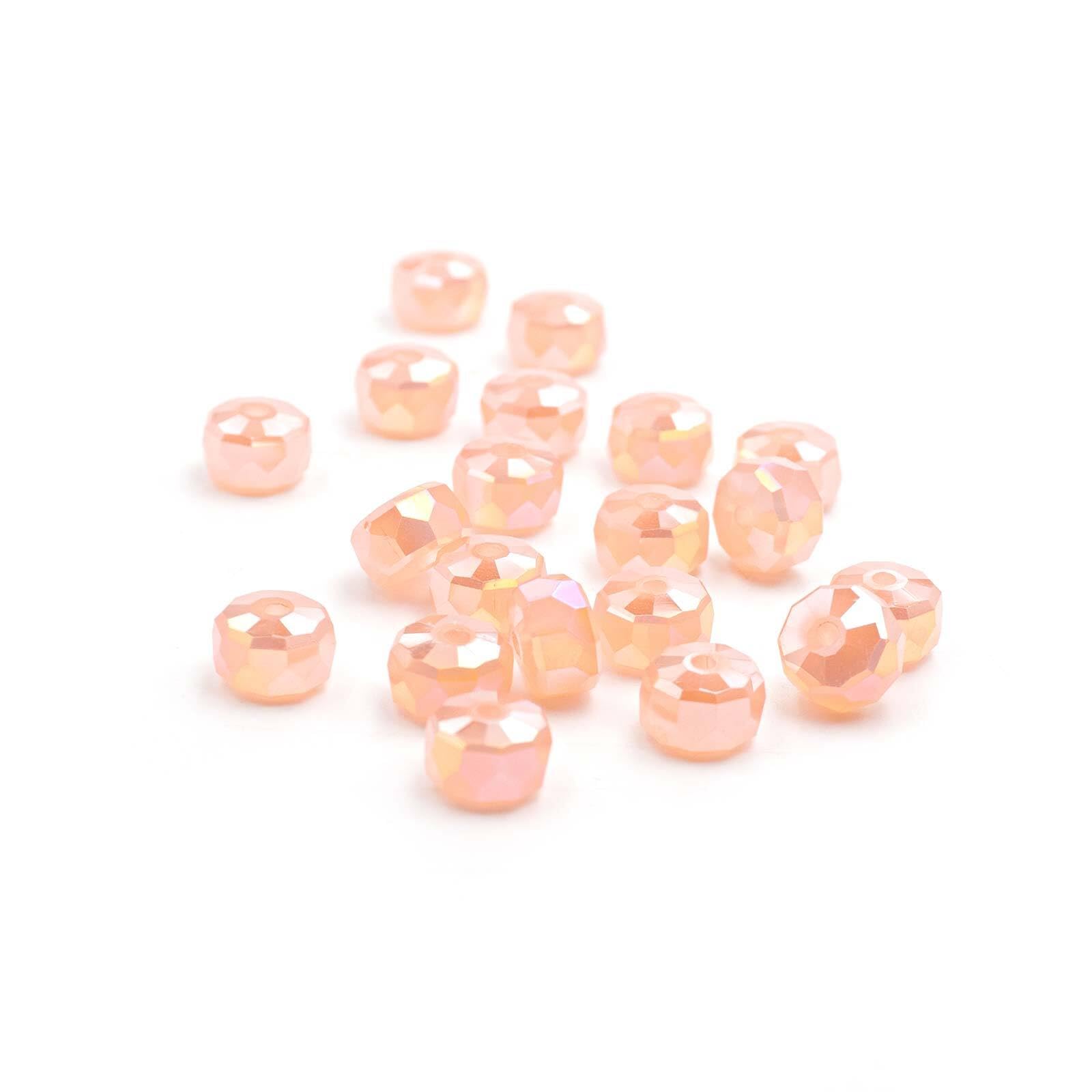 Perle Di Vetro Vintage Giappone Giallo Brillante 8 Mm Rotonde Orion (12) VGB108 - Italia - Foto 12