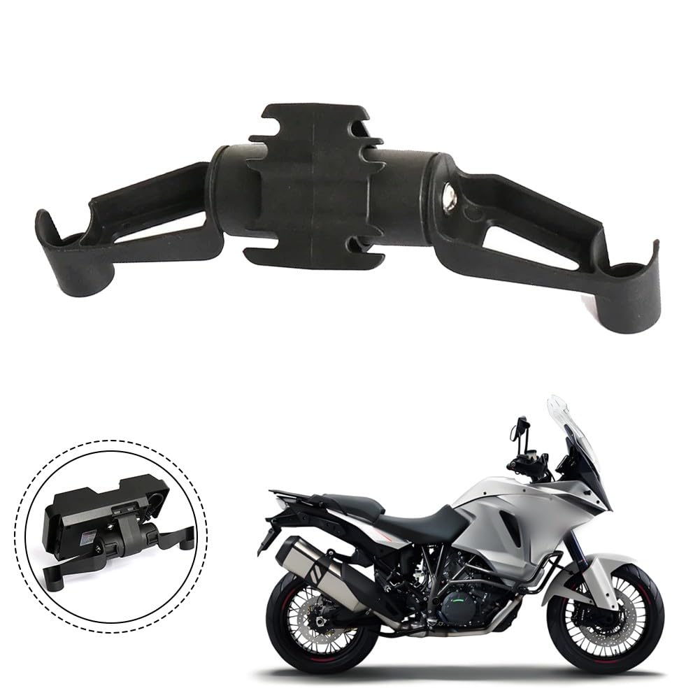 Support de navigation pour KTM 1290 Super Adventure 2015 2016 T 2017, noir ABS, support GPS moto, durable et facile à installer