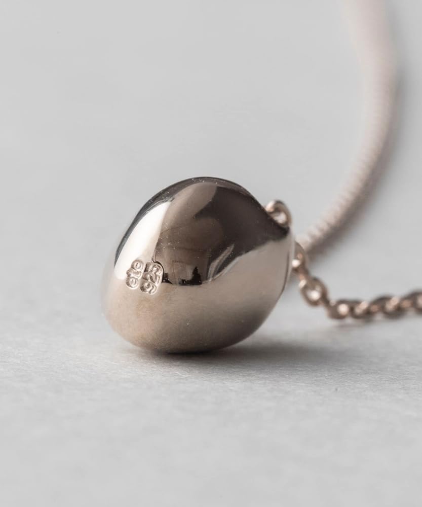 エテ　ete オーバルレイ　ロングネックレス 美品 ete K10 YG レイ オーバル ネックレス ロングネックレス