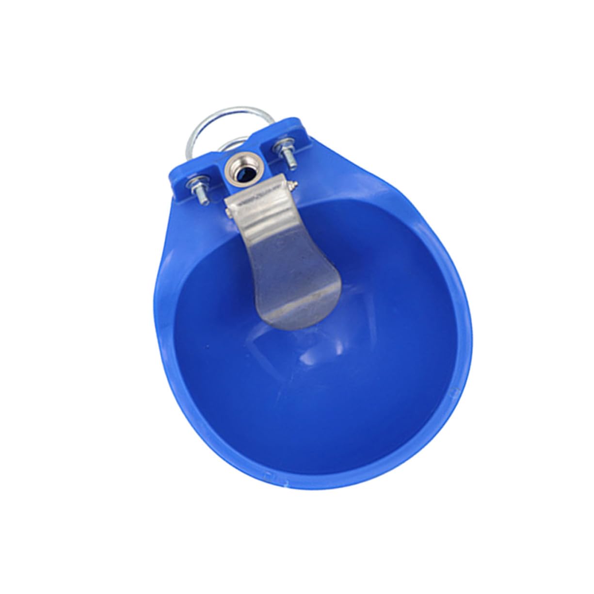 Bebedero para Caballos de Plástico Azul, Granja, Agua Automática