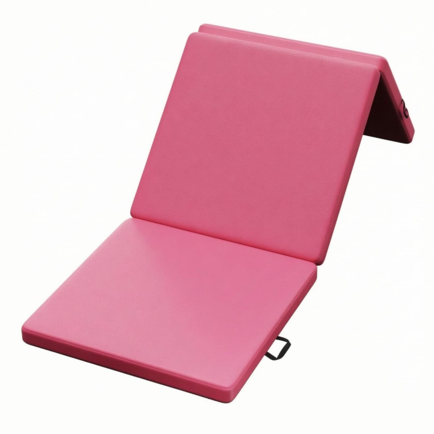 Waterproof Gymnastics Mat with Carry Handle Easy to Clean Folding Exercise Mat with Carrying Handles Non-Slip Padded for Gymnasts, Kids, Tumbling, Home Gym, Stretching, 200x100x3 CM Pink-picture-28