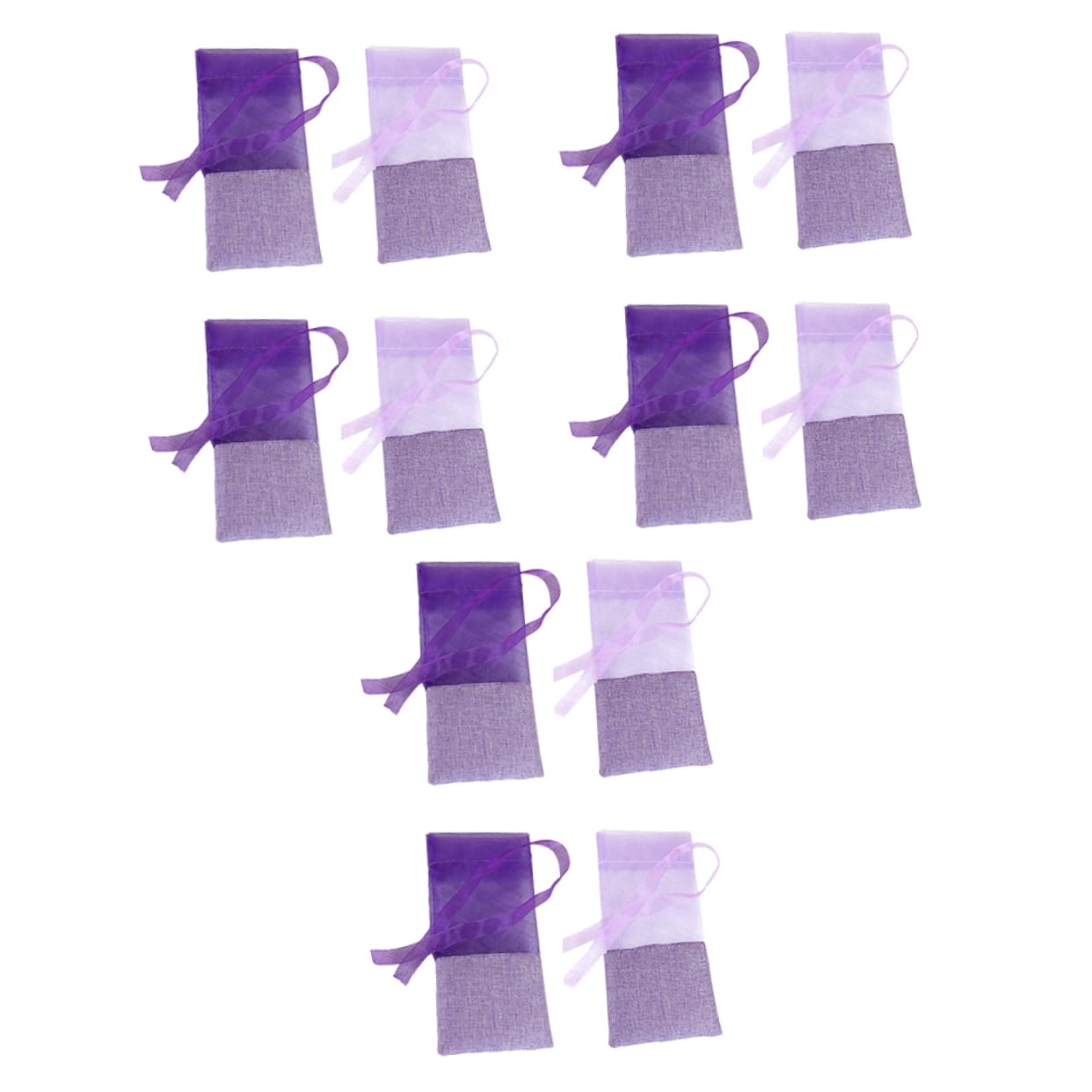 Ipetboom 24pcs Sachet Bag Sachet Fragrance Bag Wardrobe Sachet Lavender Scented Sachets Fragrance Bags Linen Sachets for Lavender Wardrobe Fresheners Lavender Sachets Purple Bag Yarn