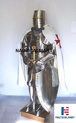 NauticalMart Plate Armour Templar Armour