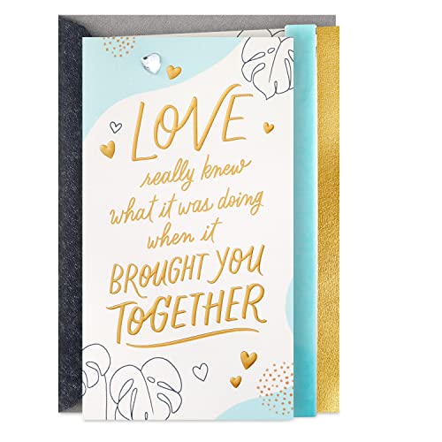 Hallmark 5RZB1519 Wedding Card, Bridal Shower Card cover