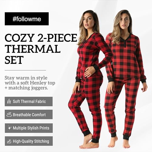 Image of #followme 2 Piece Base Layer Thermal Underwear Set for Women