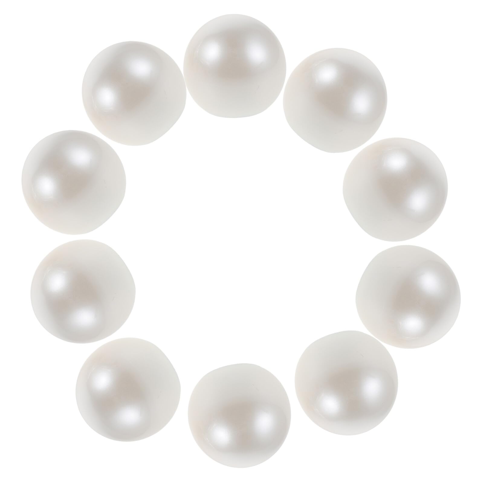 Tapas de bola OFFIGAM para botellas de perfume con repuesto hermético blanco perla de 17,2 mm