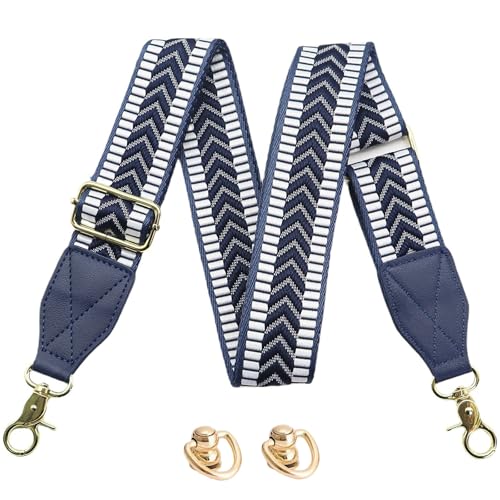 Image of LEMEDE Purse Strap Replacement Crossbody 1.5 inch Wide Shoulder Strap Adjustable Straps Handbag Strap Replacement Belts