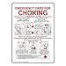 ComplianceSigns.com Emergency Care For Choking Sign, 14x10 inch Plastic for Emergency Response