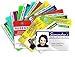 30pcs Blank Credit Cards Blank Plastic Cards (CR80 30 Mil) Compatible with Most Photo ID Badge Printers