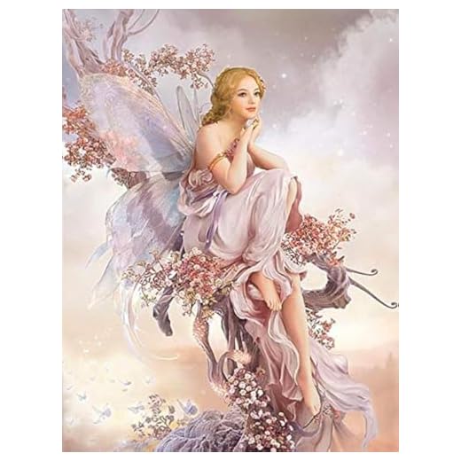 Fairy Series Cross Stitch Kits,Nymphora Egyptian Cotton,14ct, 57x71cm 260x340 Stitch Counted Cross Stitch Kits
