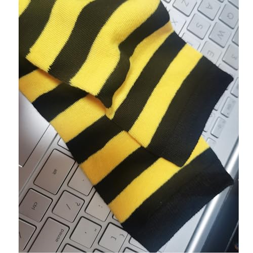 Image of Women's Knee High Athletic Socks Casual Stripes Tube Socks Outdoor Sport Socks