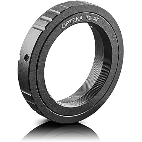 Opteka T-Mount (T2) Adapter Compatible with Sony A-Mount Alpha A99, A77, A68, A65, A58, A57, A55, A37, A35, A33, A900, A850, A700, A580, A560, A550, A500, A390, A350, A230, A200, A100 DSLR Cameras Cover