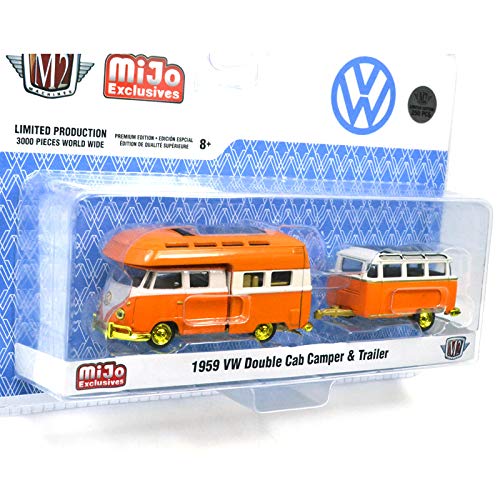 Amazon | M2 MACHINES 1:64scale MiJo EXCLUSIVE-1959 VW DOUBLE CAB