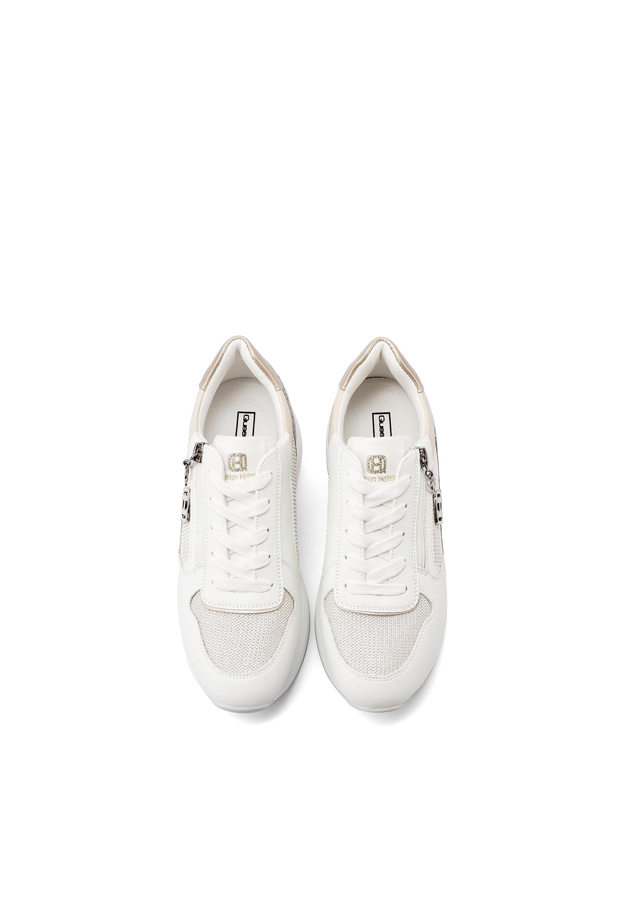 QUEEN HELENA Zapatillas con cuña para mujer X34-24
