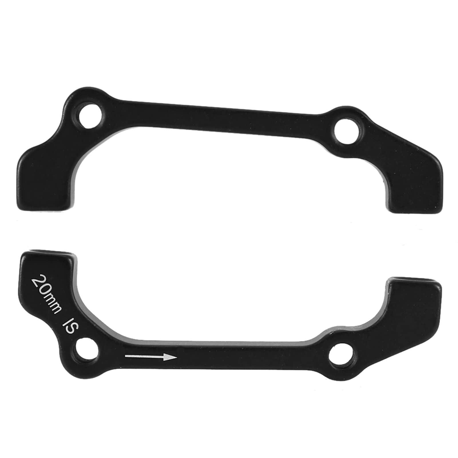 Adaptador de Freno de Disco Bicicleta, F180/R160 Adaptador de Montaje de Pinza de Freno de Disco Adaptador de Freno Disco Aleación Aluminio Montaje Cuadro de Horquilla Trasera Delantera (1Pcs)