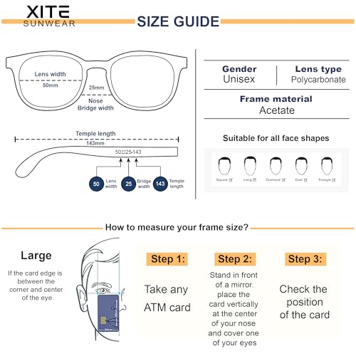 Image of XITE Polarized Cat Eye Sunglasses for Women | Stylish Oversized Square Black Frame with Smoke Gradient Lens | UV400 Protection | Trendy Designer Eyewear for Driving, Travel & Outdoor (1077)