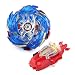 Bayblade Burst Toupies，Burst Turbo avec Lanceurs，4D Combat Top Top Model Metal Masters Speed Top avec Rafale pour La Journée des Enfants, Pâques, Noël, Baybledas Anniversaire