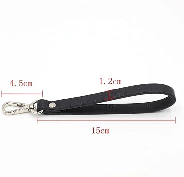 Bag Strap Leather Portable Handbag Strap Bag Replacement Wrist Wallet Belt Handle Parts Accessories(Color2)