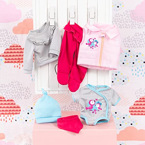 Vestiti per bambole, Abiti in più pezzi