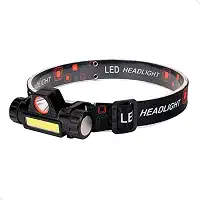 Lanterna De Cabeça Led Potente Recarregável e À Prova D'Água Para Uso em Mecânica Ciclismo Caminhada Trilha Acampamento Pesca Noturna Vigilância Portátil 4 Modos Mundo Compras