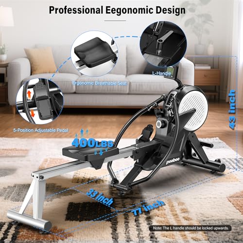 High Performance Magnetic Rowing Machine