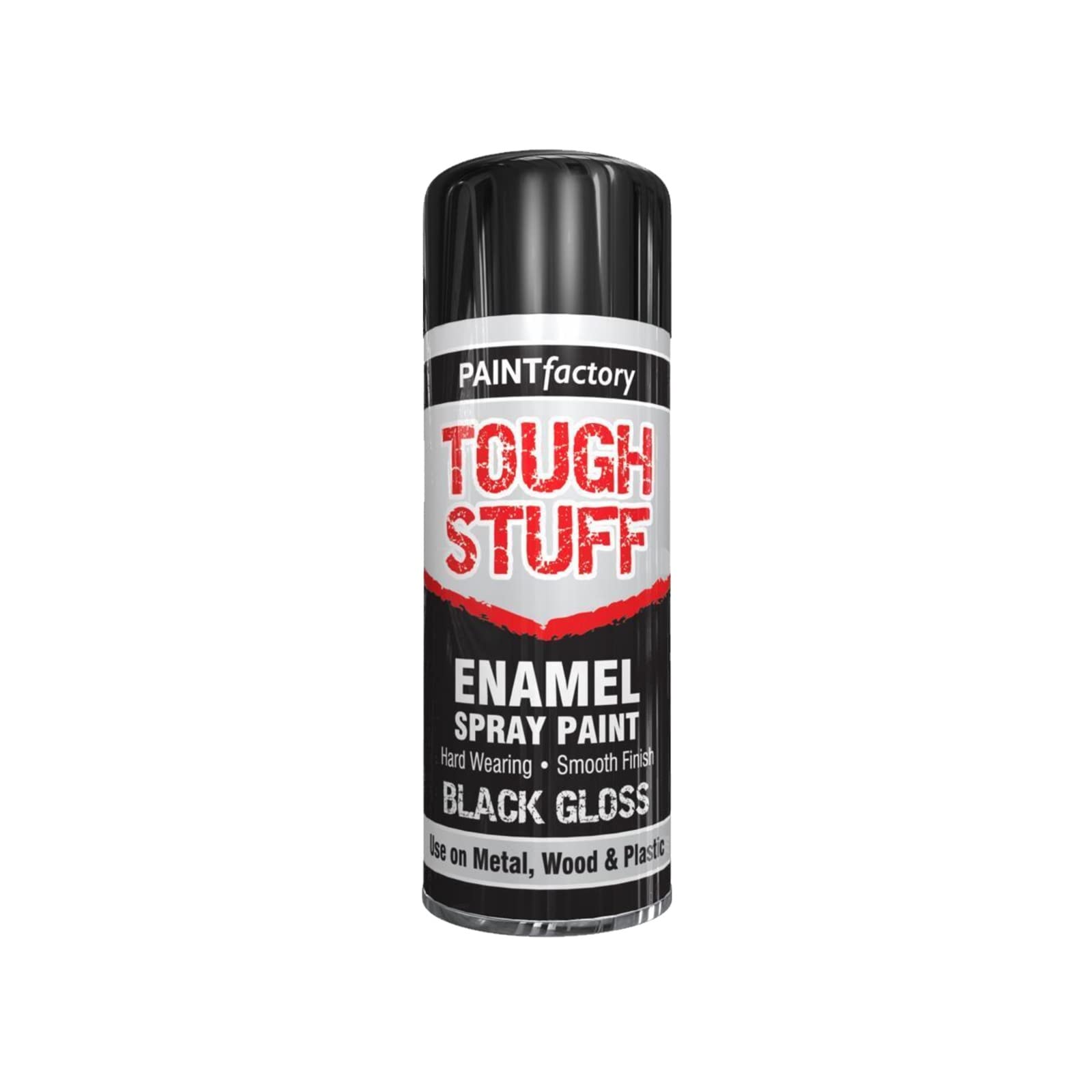 PNJB, Spray Paint Black, Gloss Black, 400ml Can Fast Dry, Acrylic Spray Paint for Metal, Wood, Stone, And Paper, Rust Resistant, Perfect for Indoor & Outdoor Use (1 Pcs)