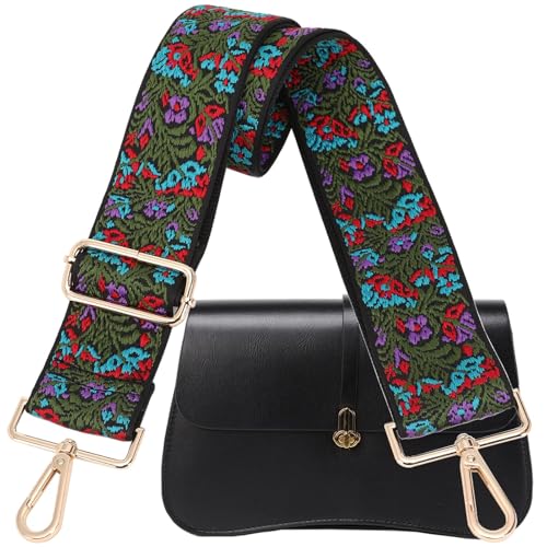 Image of Purse Strap Replacement Wide Adjustable Crossbody Shoulder Strap Guitar Straps for Handbags