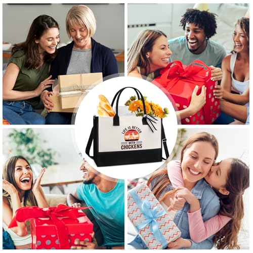 Bolsa Tote de Lona para Mujer miniatura 7