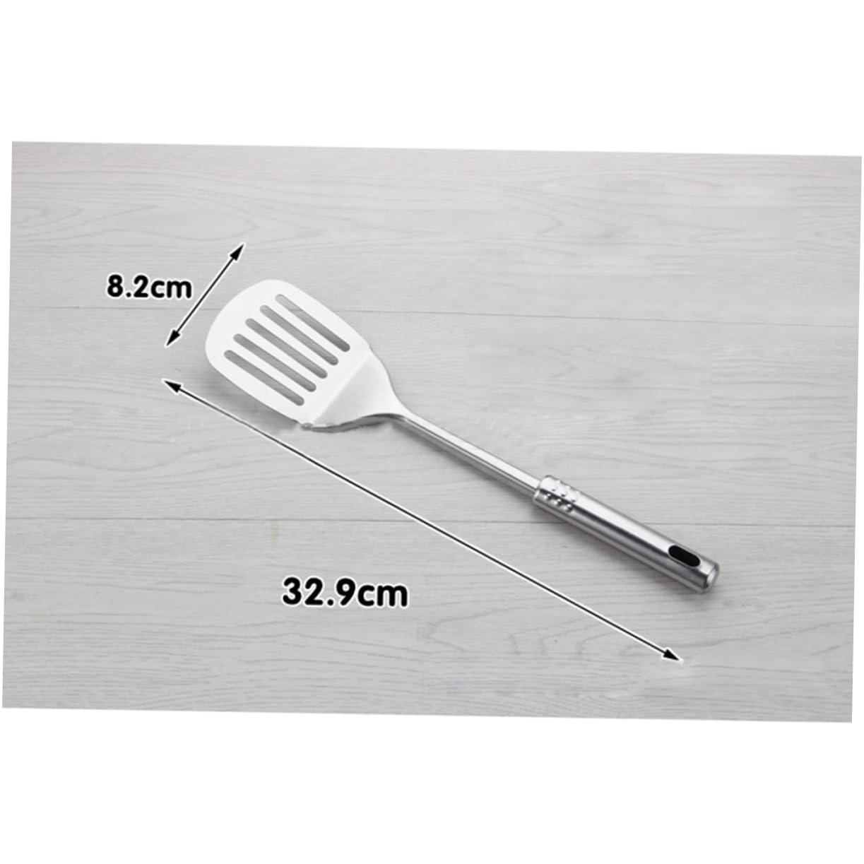 Set Utensili Cucina 7 Pezzi in Acciaio Inox per Cottura | Argento, Leggero e Inodore, Superficie Antiaderente Facile da Pulire, Stile Casual per Casa Stile Casuale