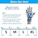 Palmyth UV Protection Fishing Fingerless Gloves UPF50+ Sun Gloves Men Women for Kayaking, Hiking, Paddling, Driving, Canoeing, Rowing