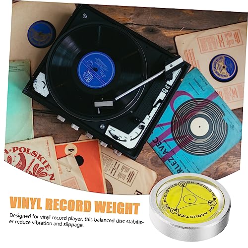 Gadpiparty Niveau Tourne-Disque Niveau à Bulle Stabilisateur De Poids en Plastique Poids Platine Vinyle Stabilisateur De Disque Phonographe Quincaillerie en Plastique Plateau D’équilibre - Les Beatles, Paul McCartney, John Lennon, RIngo Starr, George Harrison Gadpiparty Niveau Tourne-Disque Niveau à Bulle Stabilisateur De Poids en Plastique Poids Platine Vinyle Stabilisateur De Disque Phonographe Quincaillerie en Plastique Plateau D'équilibre – Image 3