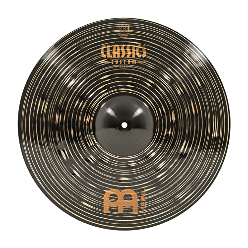 Meinl 19' Crash Cymbal - Classics Custom Dark - Made in Germany, 2-YEAR WARRANTY (CC19DAC)