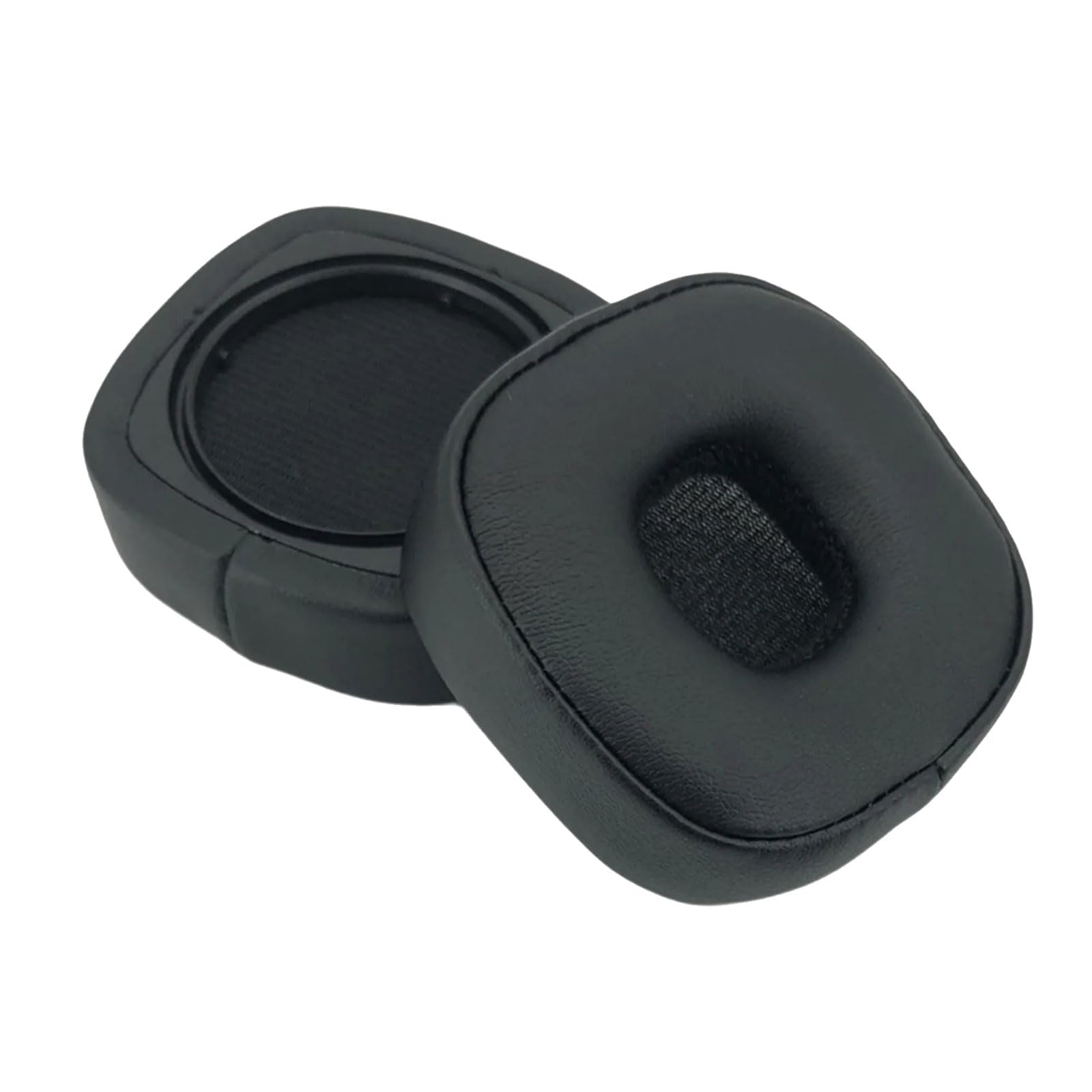 Kalttoy Black Noise Isolating Headband Cushion Replacement Ear Muff Earpads Protein Leather For Major 5 Headphone Headphone Earpads