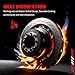 YxpBrake Front Rear Brake Disc Rotors & Ceramic Brake Pads Kit Fit for Jeep Cherokee 2014 2015 2016 2017 2018 2019 2020 2021 2022 2023