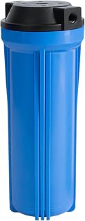 Cartucho de filtro pre de alta presión fácil instalación a prueba de explosiones botellas de filtro azul purificador de agua Accesorios