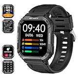 ECOSOON Smartwatch Herren mit Telefonfunktion,1,85