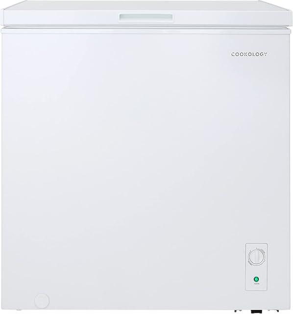 Cookology Freestanding Chest Freezer for Outbuildings, Garages and Sheds (198 Litre, White)