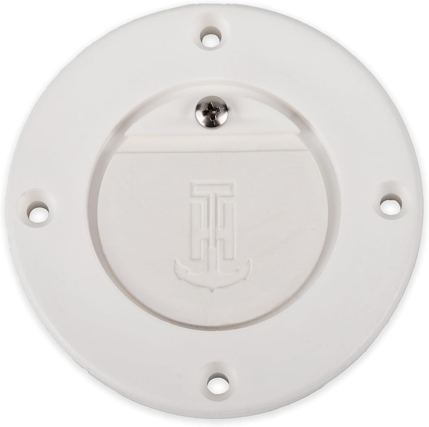 T-H Marine Premium Flush Mount Scupper Valve Assembly - Durable Thermo-Plastic Curl-Proof Design for Effective Marine Drainage